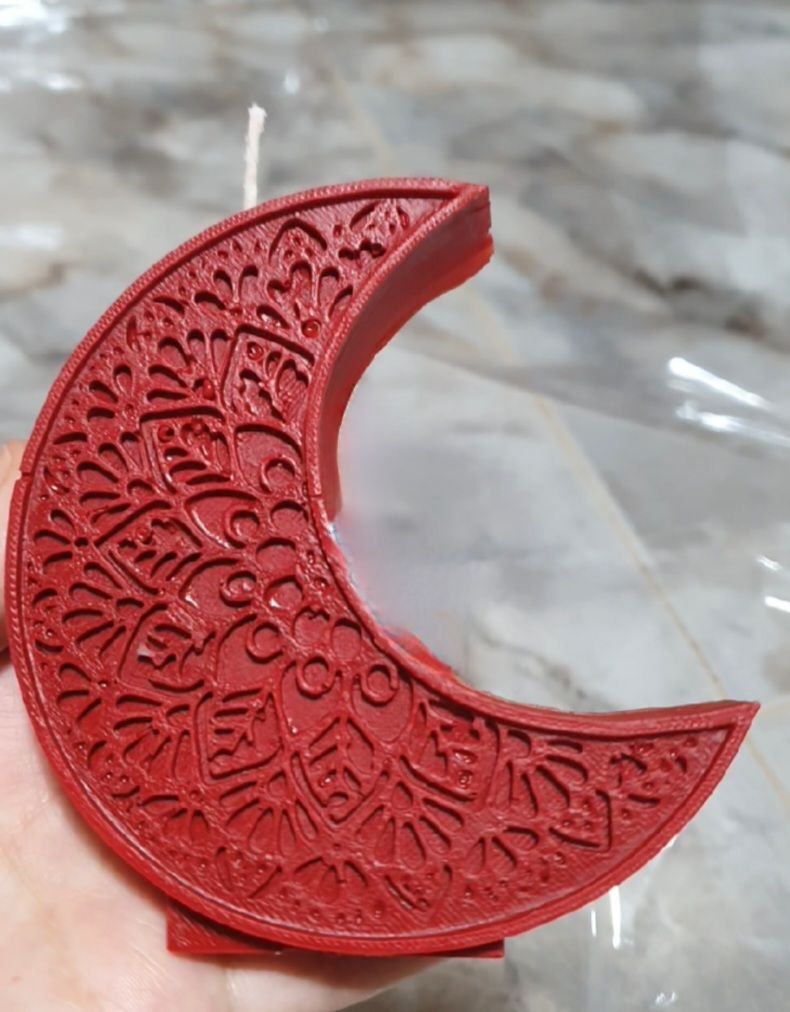 شمعة هلال رمضان